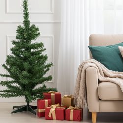 Künstlicher Tannenbaum, dunkelgrün, H 150 cm