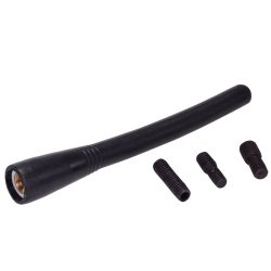 Kurzstab-Autoradio-Antenne für M5, M6, M7 Gewinde, 10,5 cm