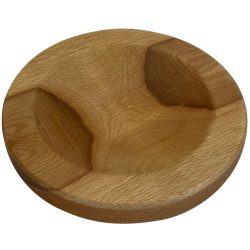 Holzschale aus Buchenholz, Rund, Dekoschale, Braun, Ø 20 cm