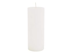 Boutique Kerze Weiss 25 cm