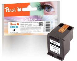 Peach Druckkopf schwarz kompatibel zu HP No. 300XL, CC641EE