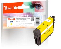 Peach Tintenpatrone gelb kompatibel zu Epson No. 34 y, T3464