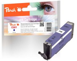 Peach Tintenpatrone foto blau kompatibel zu Canon CLI-581 pb