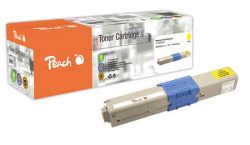 Peach Tonermodul gelb, kompatibel zu OKI 44973533