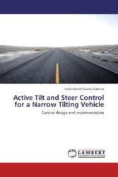 Active Tilt and Steer Control for a Narrow Tilting Vehicle