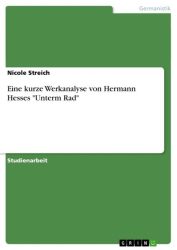 Eine kurze Werkanalyse von Hermann Hesses Unterm Rad