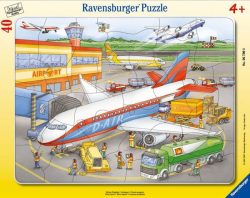 RAVENSBURGER Puzzle 40 Teile Kleiner Flugplatz
