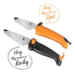 Kuhn Rikon kinderkitchen® Messerset BACKCARD - orange Küchenhelfer Linien