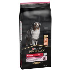 Pro Plan, Sparpaket: 2 x Großgebinde Pro Plan Hundefutter - Medium Adult Sensitive Skin OPTIDERMA (2 x 14 kg)