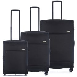 Epic Discovery 4-Rollen Kofferset 3tlg. Koffer & Trolleys 1 ct Schwarz Herren
