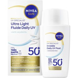 Sun Uv Face Invisible Daily Fluid Lsf 50+ Damen  40ml