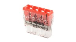 Wago, Wago Compact 2273-204 Verbindungsklemme, 4pol., 100 Stück