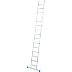 Krause Stabilo 134745 Aluminium Anlegeleiter inkl. Traverse Arbeitshöhe (max.): 4.8 m Aluminium 9 kg