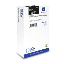 Original Tintenpatrone schwarz Epson T756140