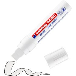 edding, Edding Kreidemarker 4-4090049 Weiß 4 mm, 15 mm 1 St./Pack.