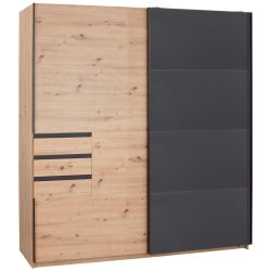 Wimex Schwebetürenschrank »Oldenburg«, mit Glaselementen