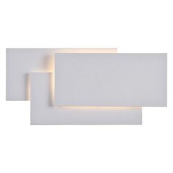 LED-Wandleuchte Trame, rechteckig