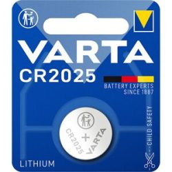 Varta, Lithium Knopfzelle CR2025 - 1 Stück