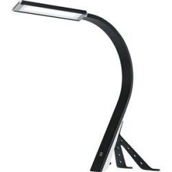 Hansa LED-Tischleuchte SWING dimmbar, Leuchtenkopf drehbar, Standfuß schwarz