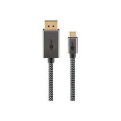 Goobay USB Adapterkabel, USB-C Stecker > DisplayPort Stecker, 4K 60Hz