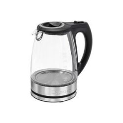 Clatronic WKS 3744 G Wasserkocher schnurlos Edelstahl, Glas
