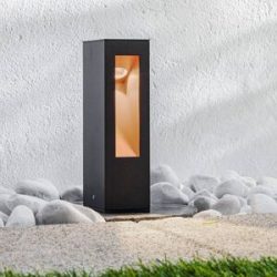 Effektvolle LED-Sockelleuchte Jenke