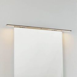 LED-Spiegelleuchte Espelho 80 cm alu 3.000 K