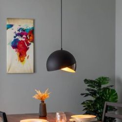 Home - Hängelampe Pacman 2633 - Vintage Schwarz