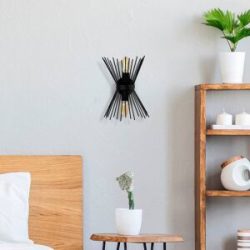 Home - Wandleuchte - Schwarz