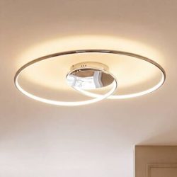LED-Deckenlampe Joline, chrom, 74 cm