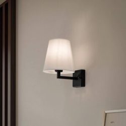Home - Wandleuchte Profil - Schwarz und Weiss