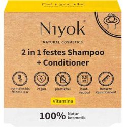 Niyok 2 in 1 festes Shampoo + Conditioner - Vitamina 80 g