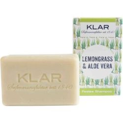 KLAR Festes Shampoo Lemongrass & Aloe Vera, 100 g