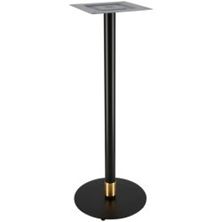 VEGA Outdoor Stehtischsäule Oris; 42x110 cm (ØxH); schwarz/gold