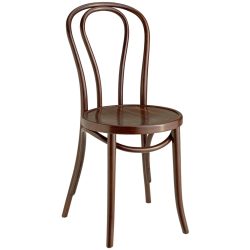 VEGA Bugholzstuhl Charles; 44x53.5x88 cm (BxTxH); nussbaum; 2 Stück / Pack
