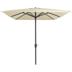 VEGA Gastro Sonnenschirm Siroc; 200x200x227 cm (LxBxH); cremeweiss; quadratisch