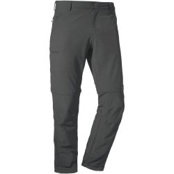 Schöffel Herren Folkstone Zip-Off Hose (Größe XL, Grau)
